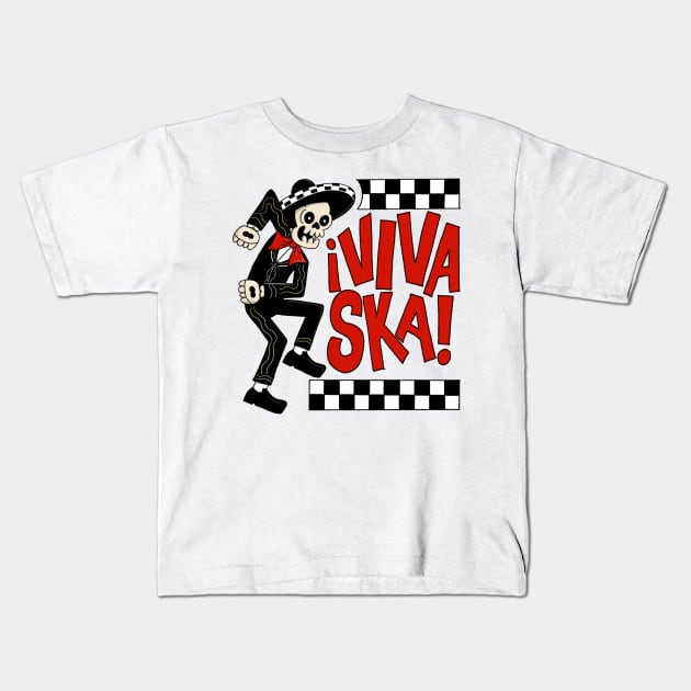 Viva Ska Kids T-Shirt by Super Cool and Stuff